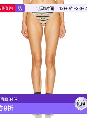 1h可退 香港直邮Bode 女士 Scottie 提花内裤 WRS24CS026