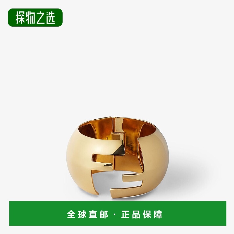 1h可退 欧洲直邮FENDI (2025新品)芬迪 Sphera 手链-金色手链