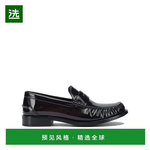 1h可退 香港直邮Prada 普拉达 女士 绒毛皮质乐福鞋 1D199OP39F03