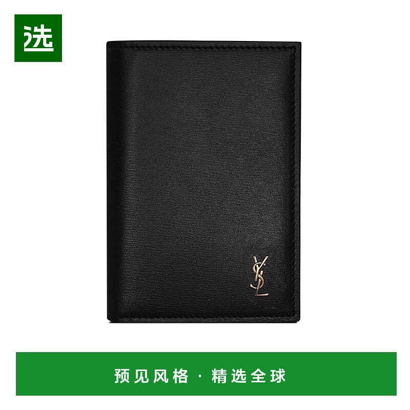 香港直邮Saint Laurent TINY CASSANDRE徽标钱包 84795802G0W
