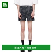 香港直邮Feng 牛仔短裤 Chen 男士 1h可退 Dragon Wang 黑色 FUS1