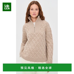 1h可退 香港直邮Closed 女士 Troyer 长袖毛衣  舒适时尚