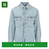 男士 蓝色 衬衫 香港直邮AGOLDE A40303018BRTL SS2025 RAFE MENS