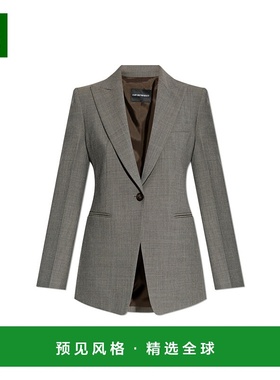 香港直邮Emporio Armani 长袖西装外套 EW002636TE17036羊毛