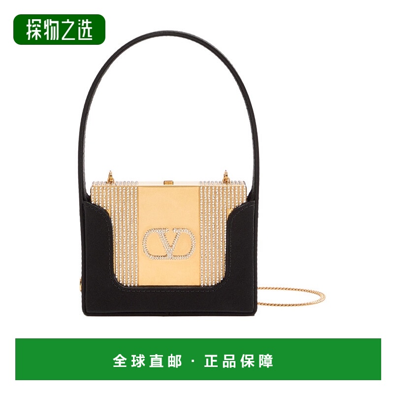 香港直邮Valentino MINAUMORPHE 徽标晚宴包 WB0S45EZJ单肩包