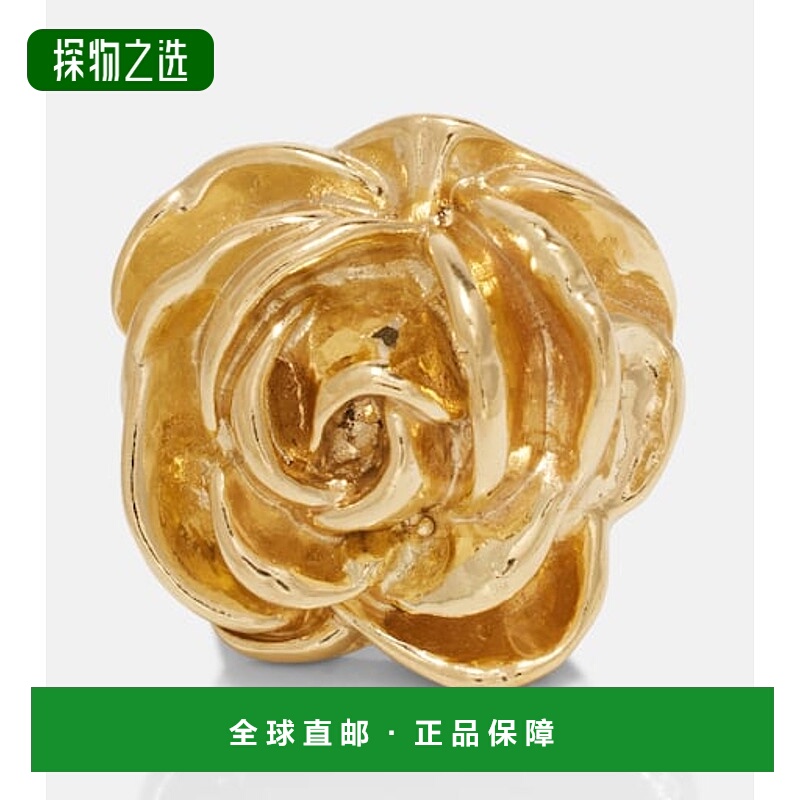 香港直邮magda butrym 女士 花朵镀金戒指 metal金属色 舒适时尚