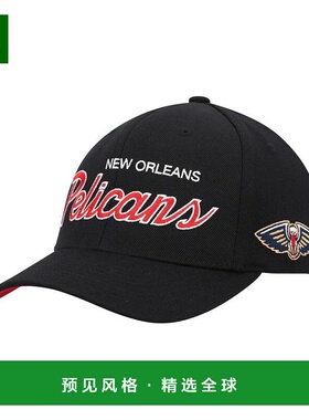 【美国直邮】Mitchell Ness 男士黑色新奥尔良鹈鹕队 MVP Team Sc