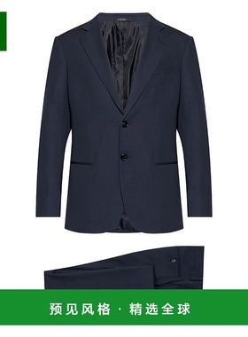 1h可退 香港直邮armani 阿玛尼 男士 单排扣西装套装 GM000605TE1