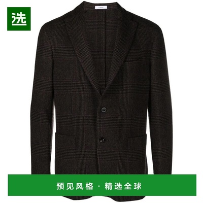 香港直邮BOGLIOLI 男士夹克 FB4106N2902E0480 AW2025 棕色