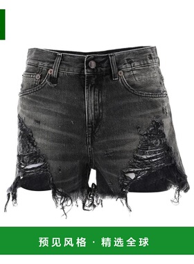 香港直邮R13 女士牛仔裤 R13W0190589BLACK SS2021 黑色