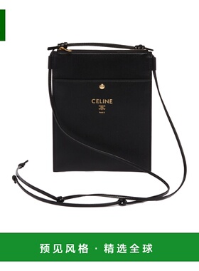 香港直邮CELINE 女士斜挎包 10P812K0538NO SS2026 黑色 字母logo