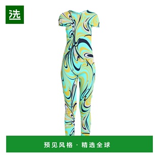 1h可退 香港直邮Emilio Pucci 璞琪 女士 连衣裤 green绿色 舒适