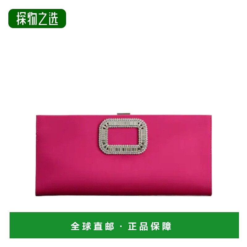 香港直邮Roger Vivier Pilgrim 搭扣手拿包 RBWABDD0220RS0