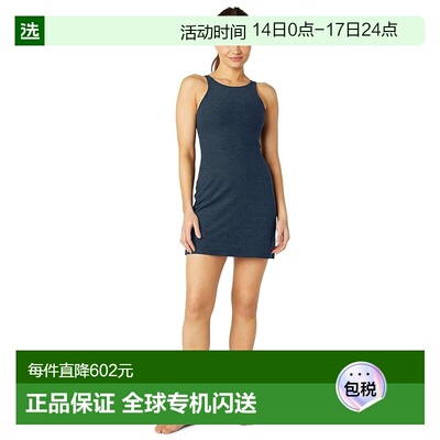 1h可退 香港直邮beyond yoga 女士 Refocus 段染连衣裙 blue蓝色