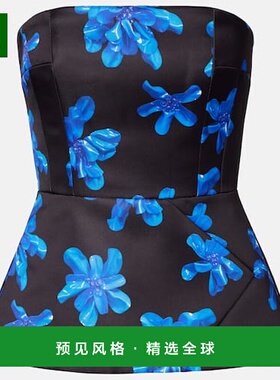 1h可退 香港直邮EMILIA WICKSTEAD 女士 'Regan' genzianella 花