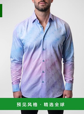 1h可退 【美国直邮】Maceoo 男士 Fibonacci Liter 扎染正装衬衫