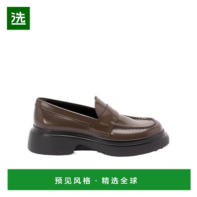 香港直邮Tod's 圆头乐福鞋 女鞋单鞋一脚蹬皮鞋XXW74L0JL00SHA