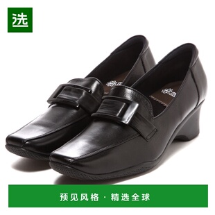 【日本直邮】BeauFort时尚舒适高跟鞋（黑色）单鞋秋冬女浅口单鞋