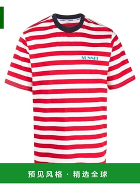 香港直邮SUNNEI 男士T恤 EBSNW1XH01DPJR012R19 AW2021 红色