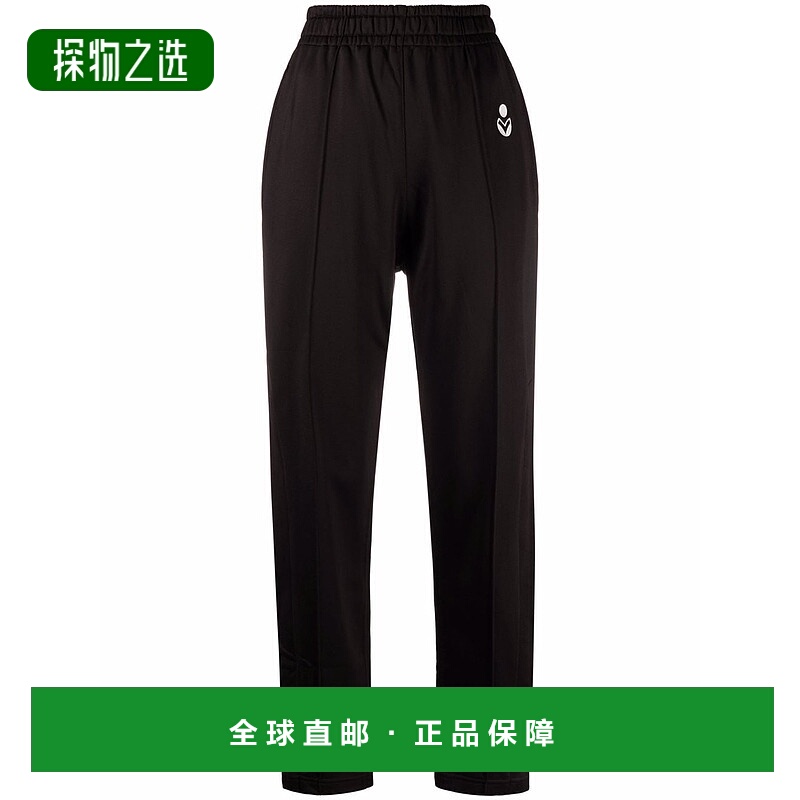 香港直邮ISABEL MARANT 女士 MARANT ETOILE 黑色裤子 PA196621A0