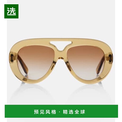 1h可退 香港直邮LOEWE 罗意威 女士 Spoiler 飞行员太阳眼镜