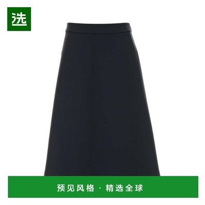 香港直邮K-WAY 女士半身裙 K7138CWXCT AW2025 蓝色 拉链半身裙