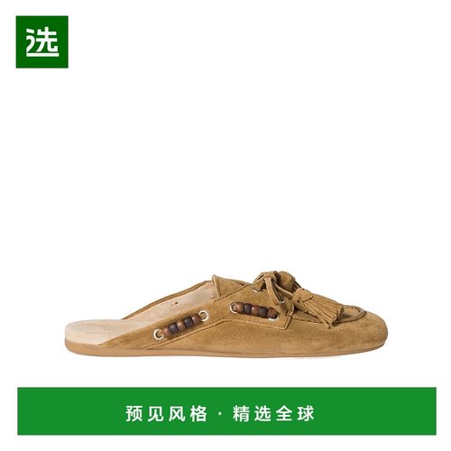 香港直邮Miu Miu 圆头穆勒鞋 5R517E054F005