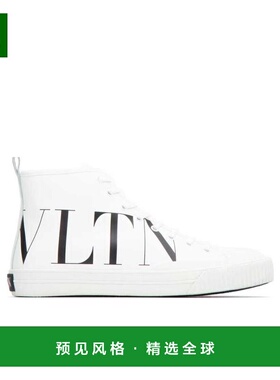 【99新未使用】香港直邮Valentino 高帮系带运动鞋 QY2S0B04XMC