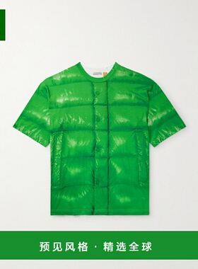 1h可退 香港直邮moncler 男士 + A$AP Rocky 印花棉针织T恤 8C000