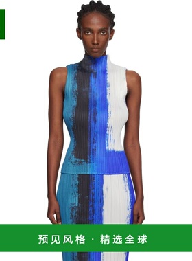 1h可退 香港直邮Pleats Please Issey Miyake 女士 蓝色 Jump 上