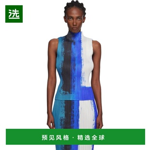 1h可退 香港直邮Pleats Please Issey Miyake 女士 蓝色 Jump 上