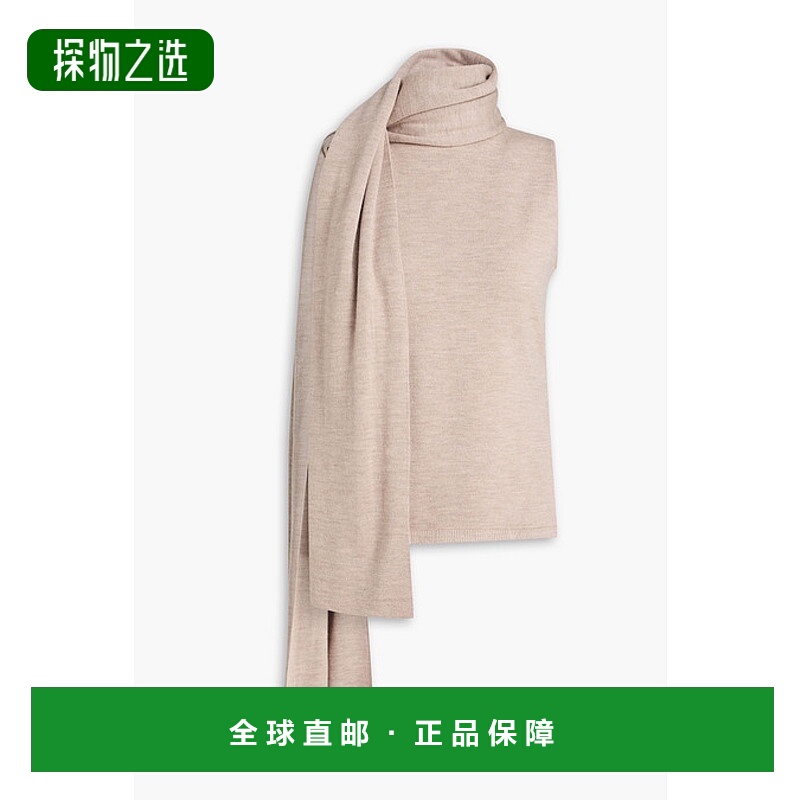 香港直邮magda butrym 女士 真丝羊绒混纺高领毛衣 RE24KNITWEAR1