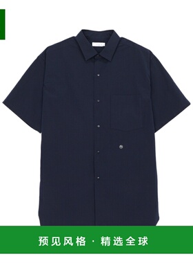 香港直邮Nanamica 男士衬衫 SUGS405EDARKNAVY SS2025 蓝色