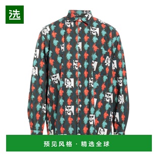 1h可退 香港直邮comme des garcons 川久保玲 男士 花纹衬衫