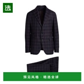 舒适时尚 1h可退 西服 blue蓝色 香港直邮Tagliatore 男士