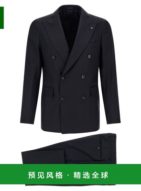 1h可退 香港直邮Tagliatore 男士 雙排扣西裝 2SVS20B11070001