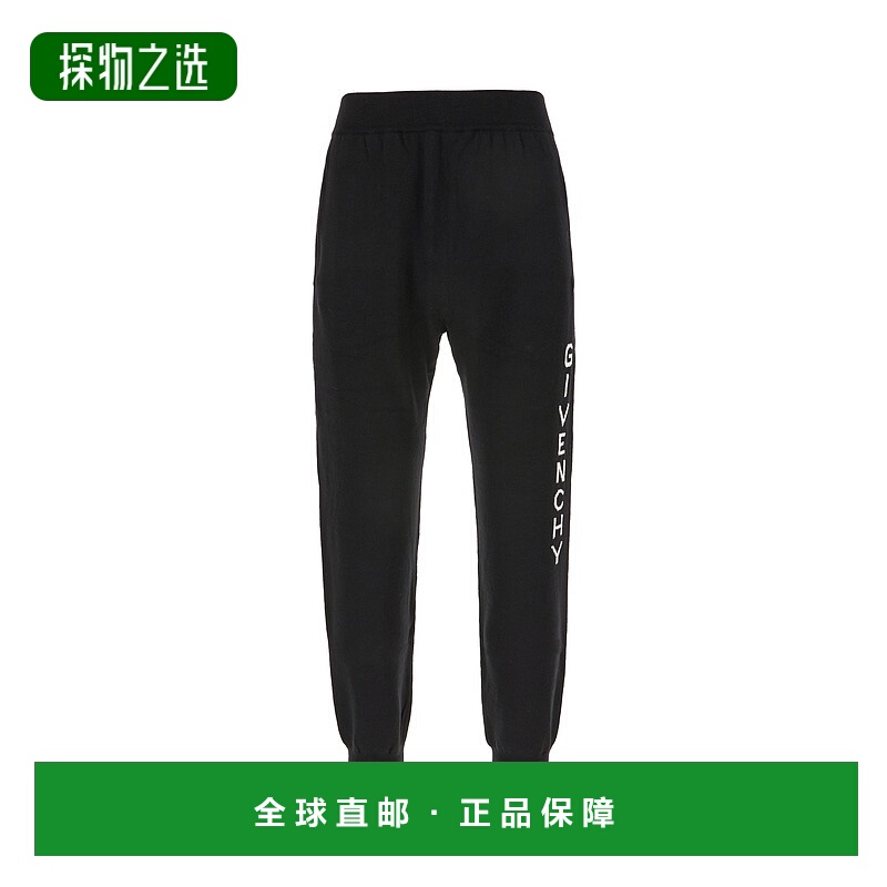 香港直邮Givenchy 纪梵希 男士 LOGO嵌花慢跑运动裤 BM51AB4YER