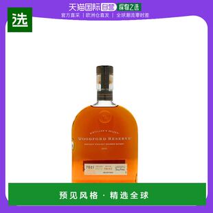 欧洲直邮Woodford Reserve玻璃瓶装洋酒700ml经典包装设计口感好
