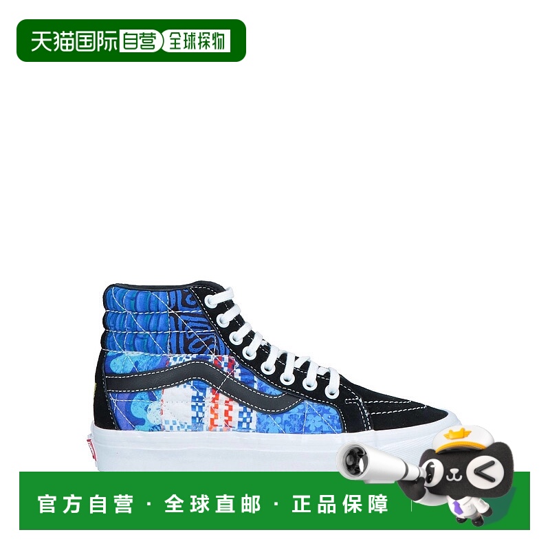 1h可退 香港直邮Vans 范斯 女士 运动鞋 blue蓝色 舒适时尚