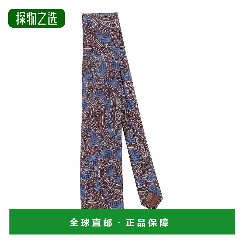 香港直邮Canali 康钠丽 男士 蝴蝶结领带 blue蓝色 舒适时尚