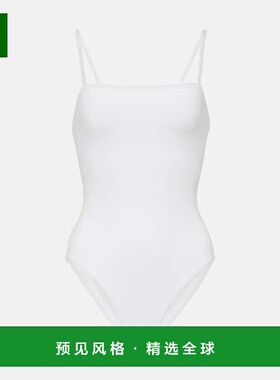 1h可退 香港直邮ERES 女士 Aquarelle 泳衣 004160 white白色 舒