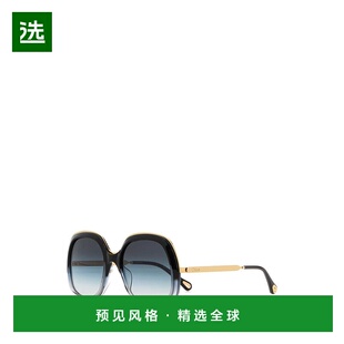 黑色醋纤眼镜太阳太阳镜 女士 CH0327S00 蔻依 香港直邮Chloe