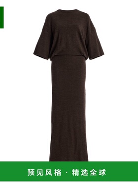 1h可退 香港直邮DARKPARK 女士 Marlin 露背羊毛长款连衣裙