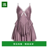 连衣裙 1h可退 purple紫色 女士 短款 香港直邮Elisabetta Franchi