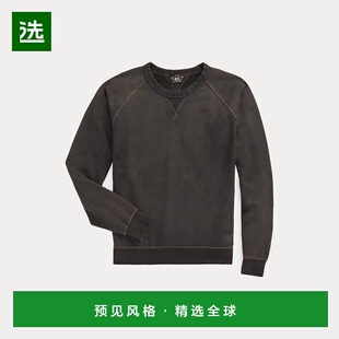 欧洲直邮RALPH LAUREN拉夫劳伦 RRL毛圈棉羊毛运动衫毛衣卫衣