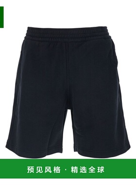 香港直邮GIVENCHY 男士休闲裤 BM51MG3YSK001 SS2026 黑色 松紧腰