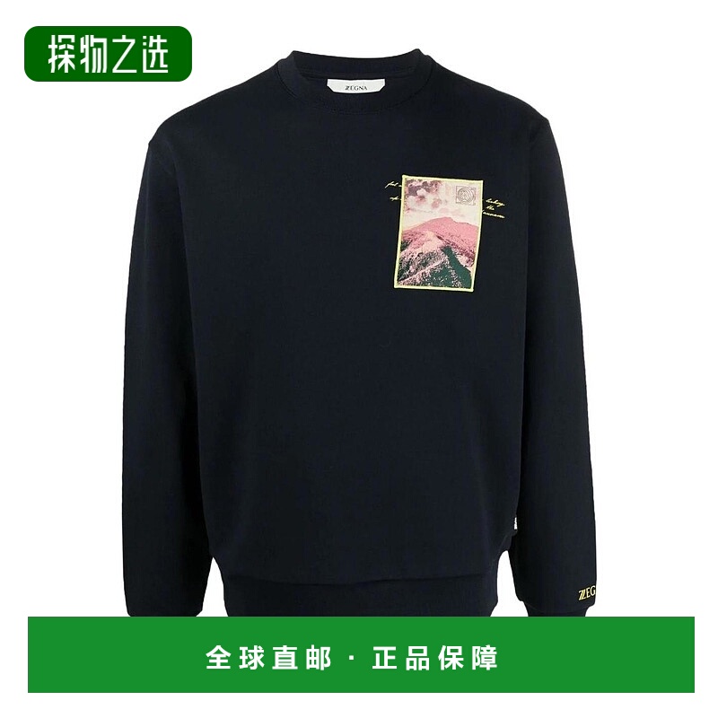 香港直邮Zegna 图案印花卫衣 VW458ZZ856Y