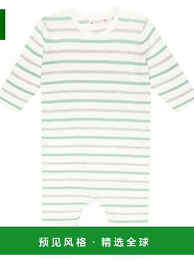 1h可退 香港直邮Bonpoint 婴儿 Combinaison Carl 棉质羊毛连体衣