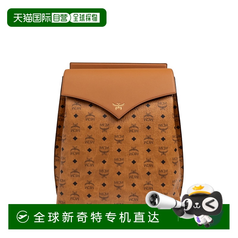 MCM 男士双肩包 MMKEAAK01CO0COGNAC帆布