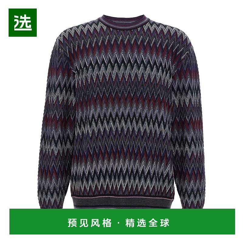 香港直邮Missoni 圆领毛衣 US25WN0EBR012Y长袖